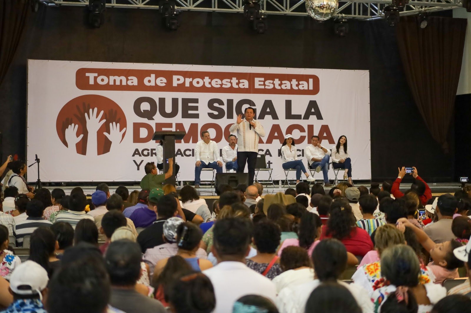 Pintemos a Yucatán del color de la esperanza, afirman dirigentes de ese organismo.