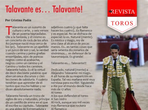 Talavante es… Talavante!
