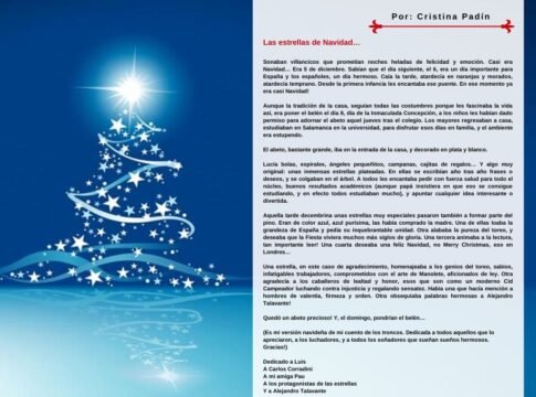 Las estrellas de Navidad…