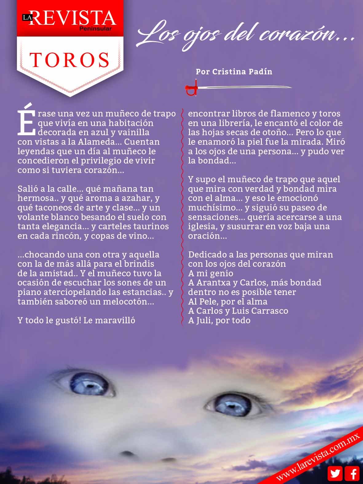 Los ojos del corazón...