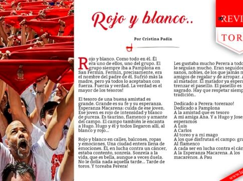 Rojo y blanco..
