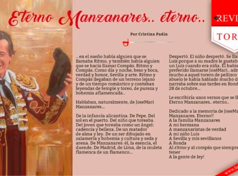 Eterno Manzanares.. eterno..