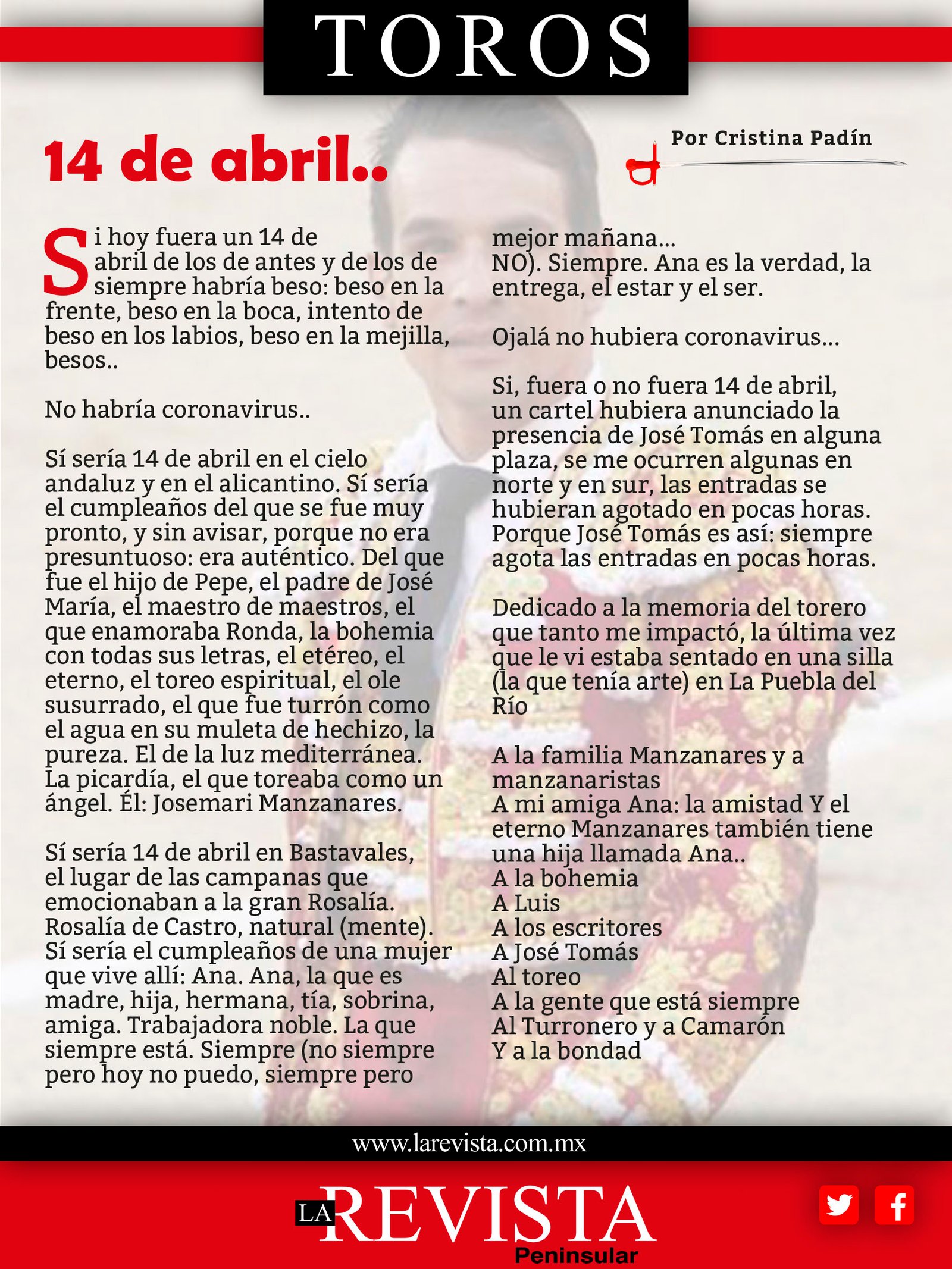 14 de abril..