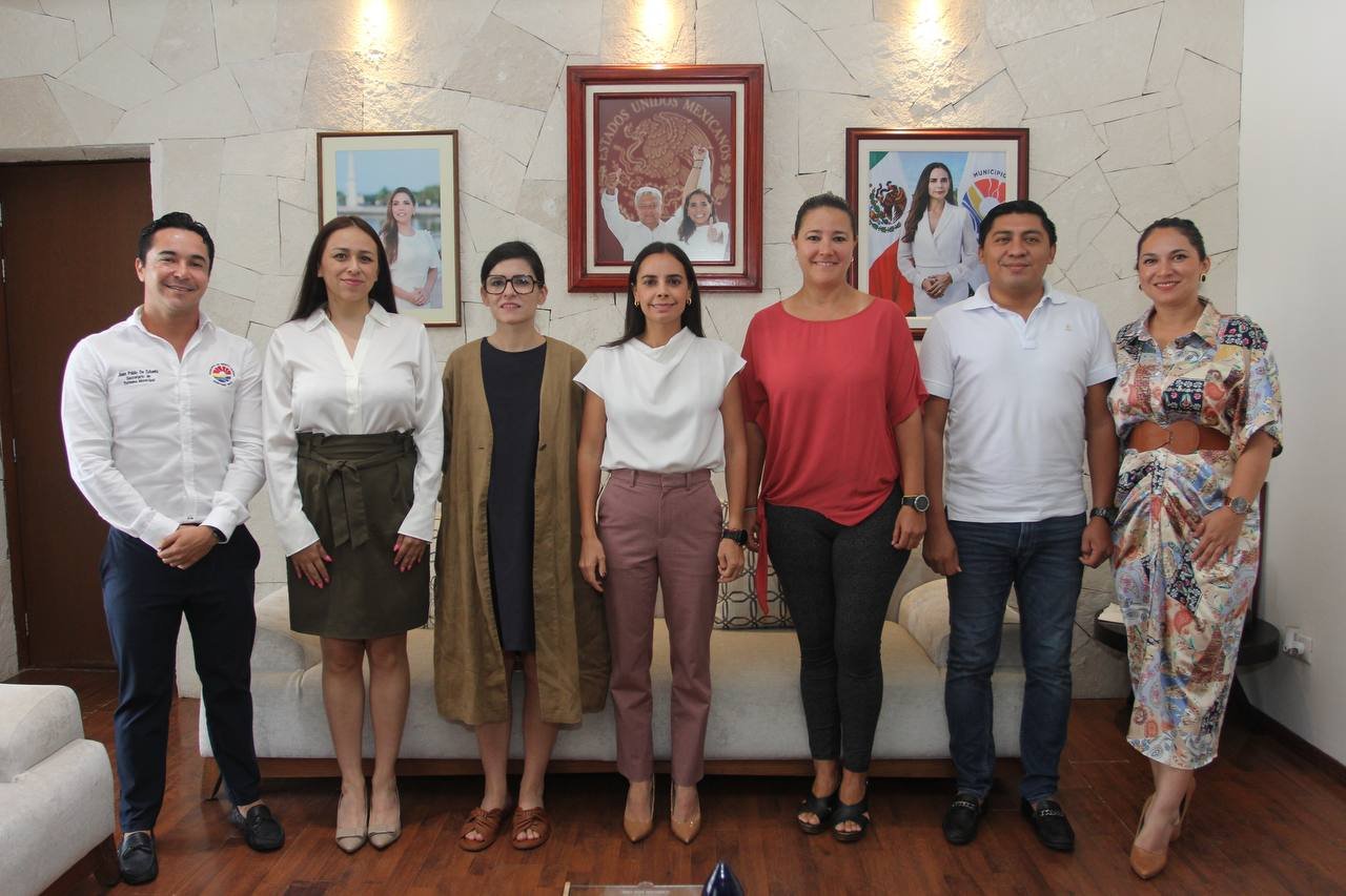 Ana Patricia Peralta sostuvo una reunión con la directora general de la Cámara Española de Comercio