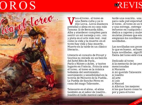 Viva el toreo..