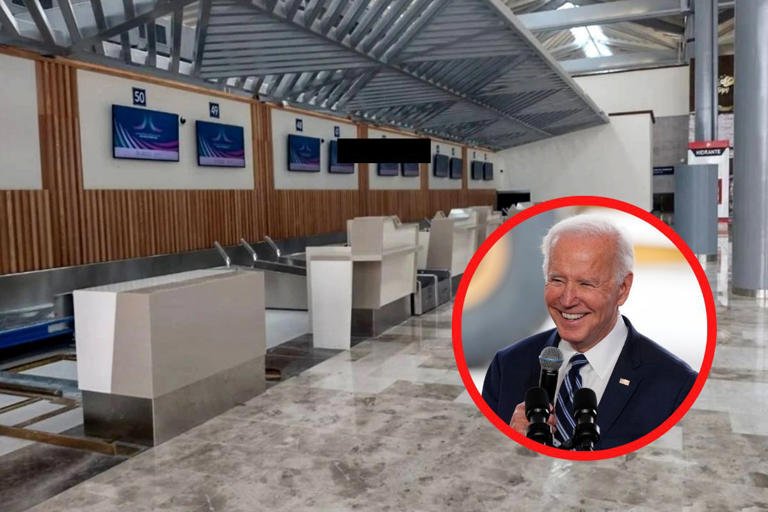 AIFA sufre bajas en operaciones y el rechazo del presidente Joe Biden