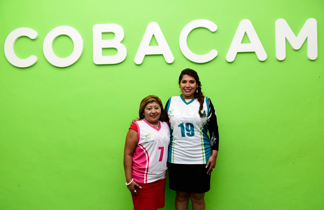 Entregan de uniformes deportivos para el personal sindicalizado del COBACAM