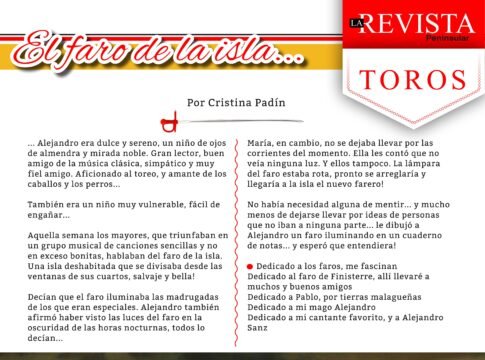 El faro de la isla...