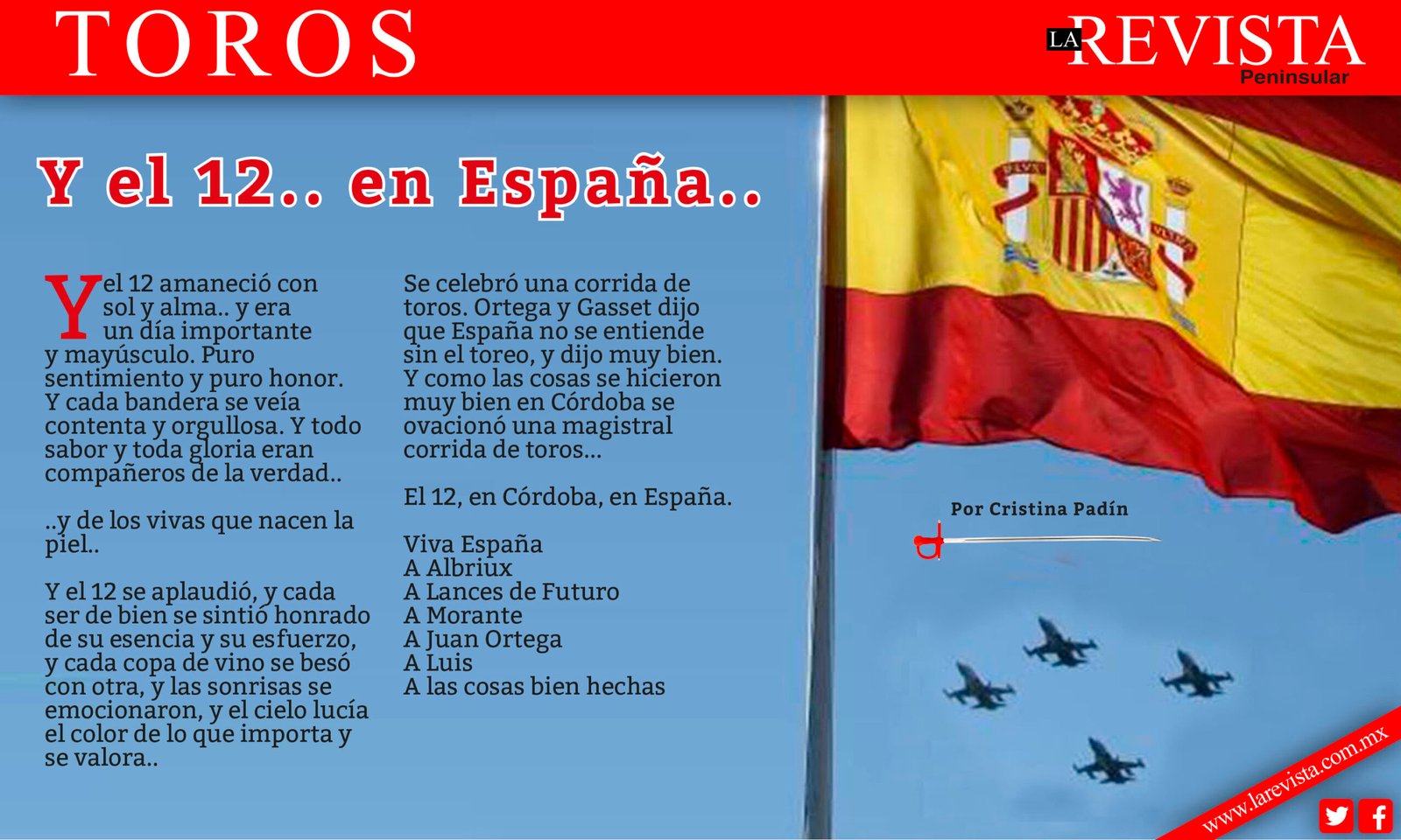 Y el 12.. en España..