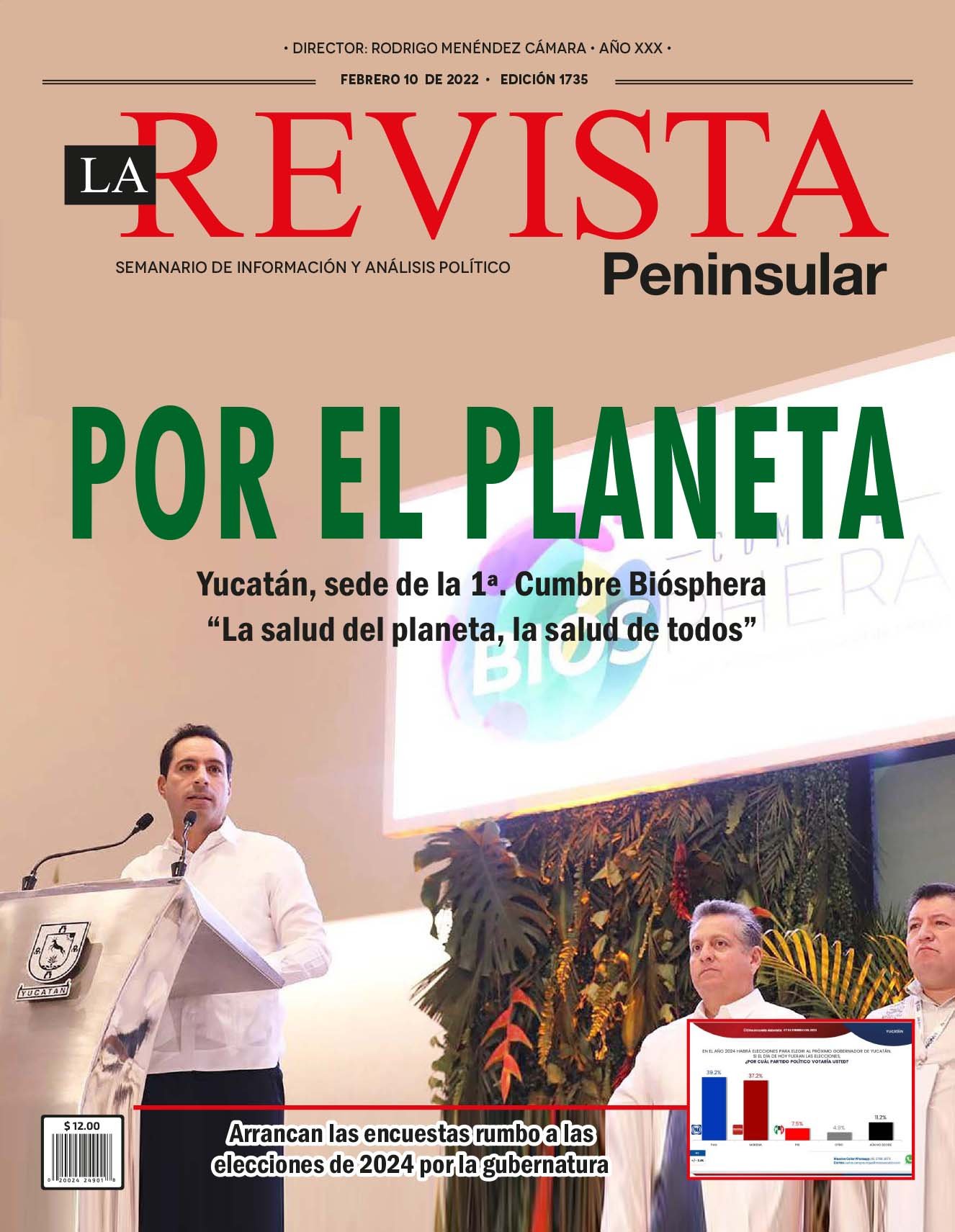 POR EL PLANETA: Yucatán, sede de la 1ª. Cumbre Biósphera “La salud del planeta, la salud de todos”