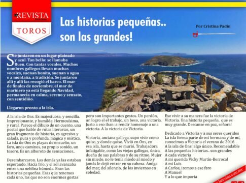 ¡Las historias pequeñas.. son las grandes!