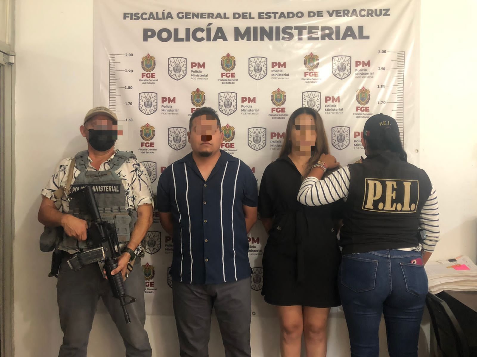 Pareja capturada en #Veracruz por homicidio de empresario en #Merida
