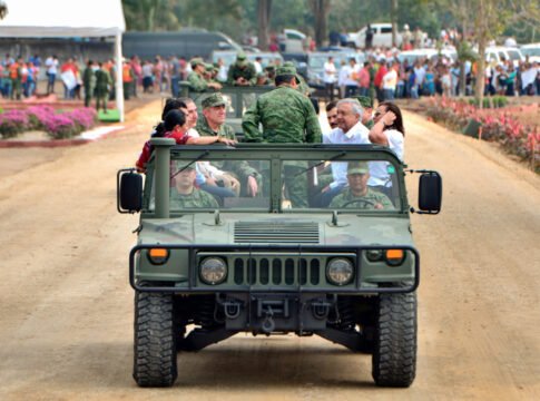 México está muy lejos de ser un país militarizado