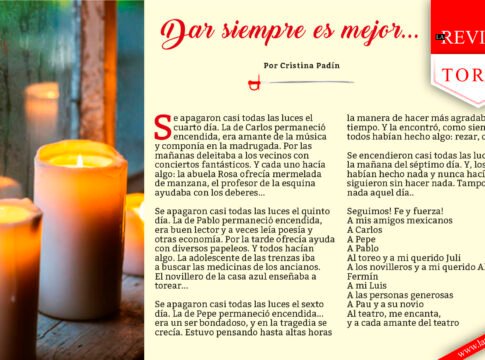 Dar siempre es mejor...