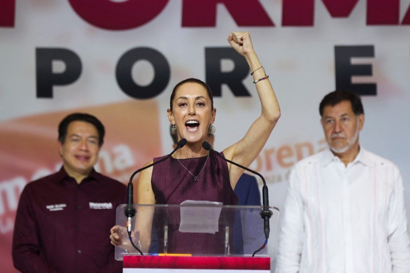 MORENA anuncia a Sheinbaum Pardo como su candidata a la Presidencia 2024