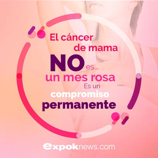 La batalla contra el cáncer de Mama, un compromiso permanente.