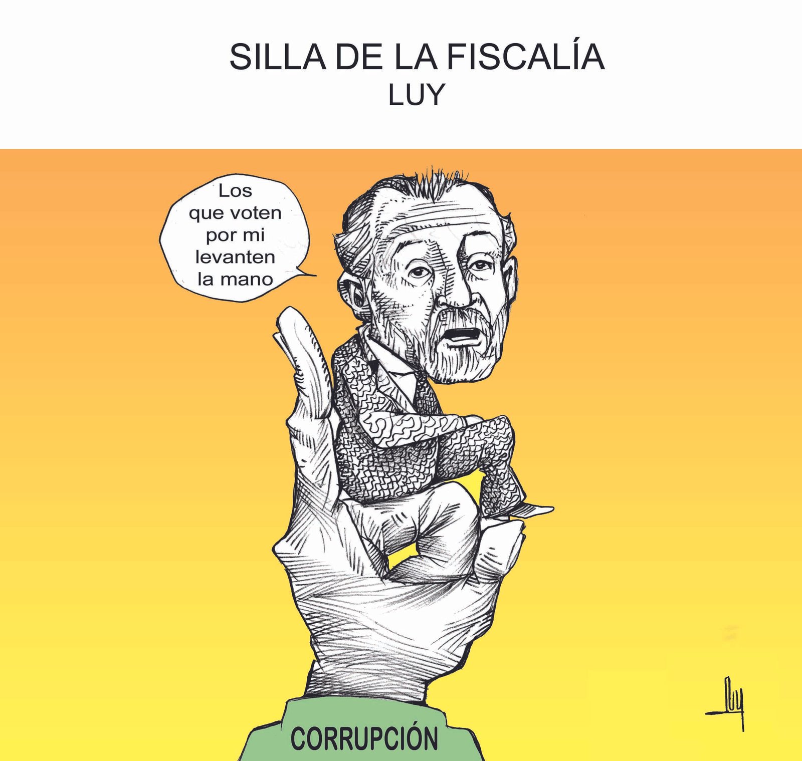 Es hora de aporrear la mano