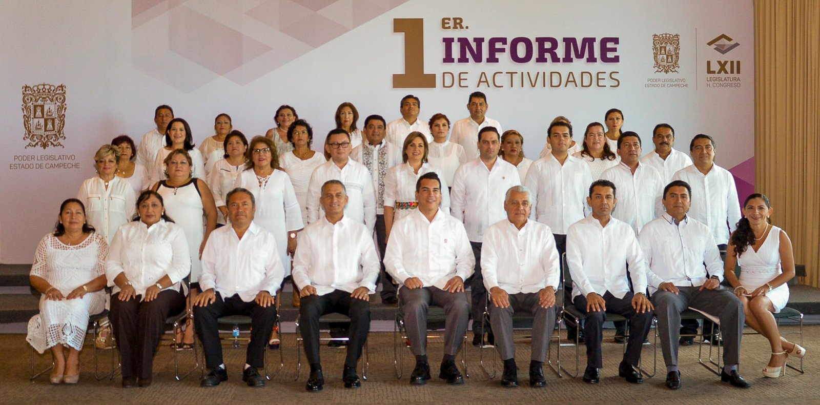 Primer informe del Congreso del Estado de Campeche