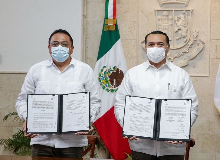 La CODHEY y el Ayuntamiento de Mérida refrendan compromiso por los derechos humanos  Renovación del convenio de colaboración