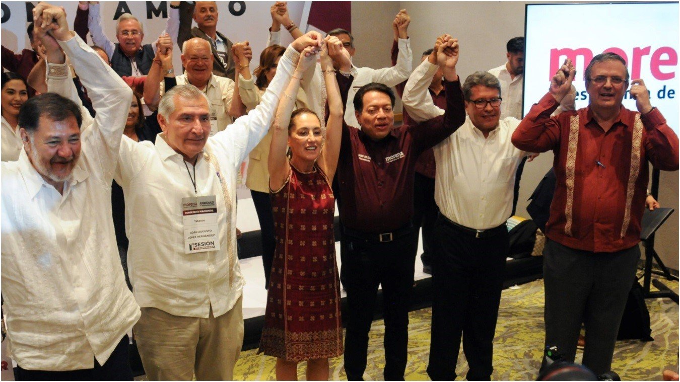 Carrera por la candidatura presidencial de Morena