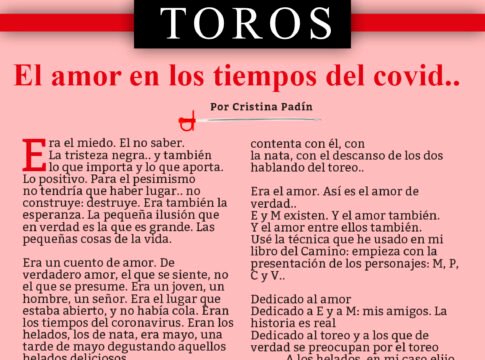 El amor en los tiempos del covid...