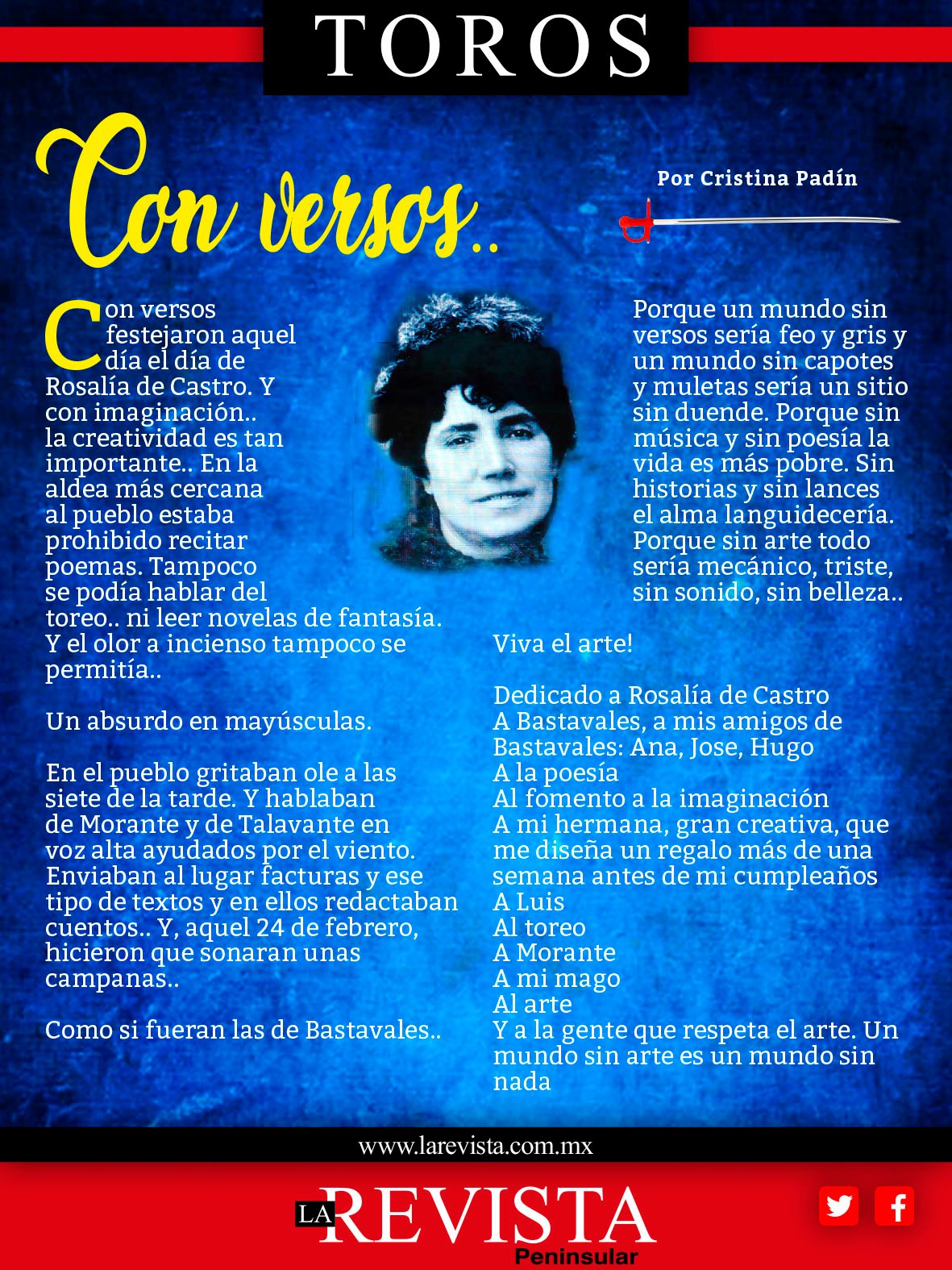 Con versos..