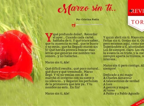 Marzo sin ti...