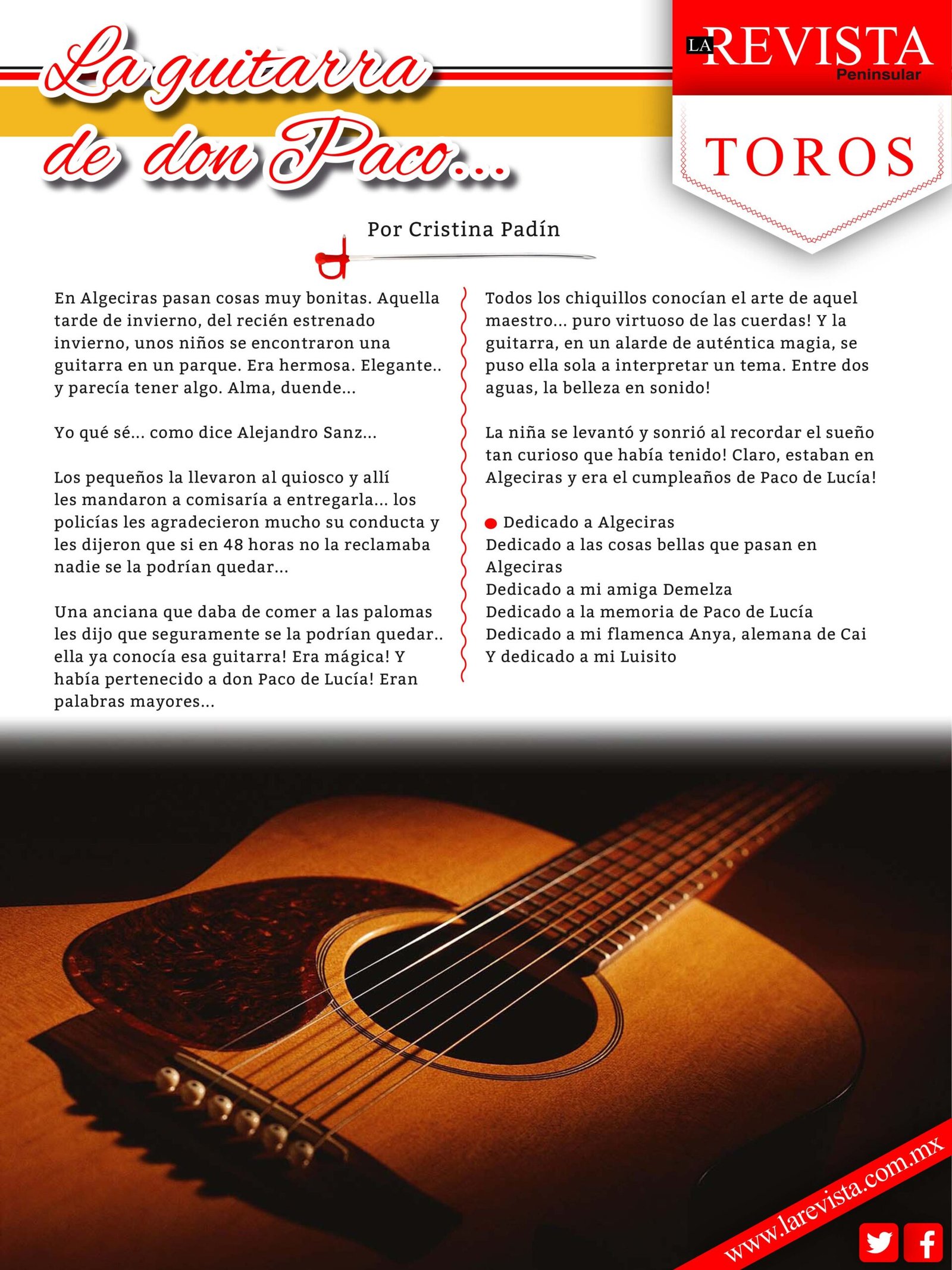 La guitarra de don Paco...