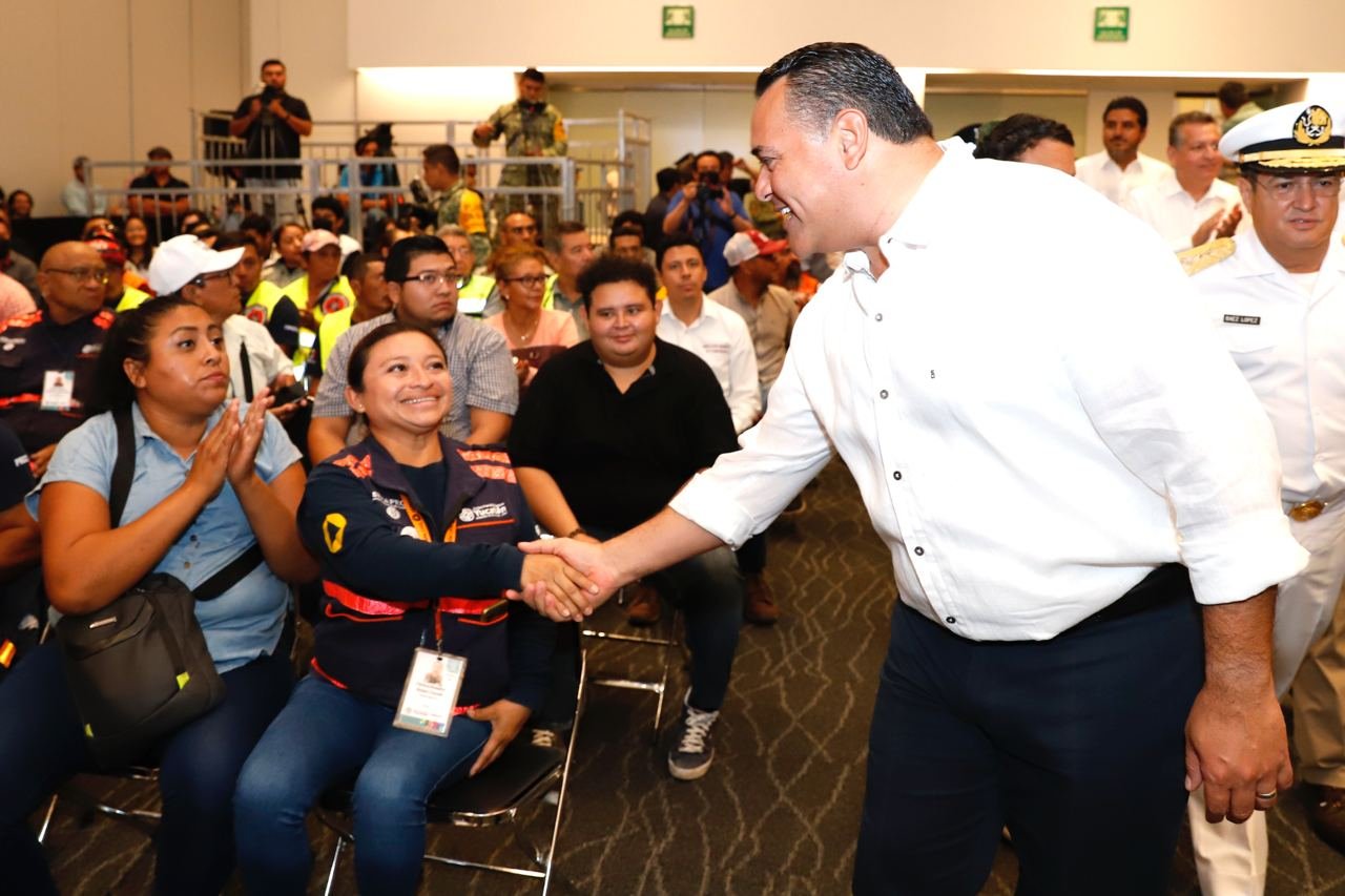 Renán Barrera fomenta la cultura de la prevención en el Municipio