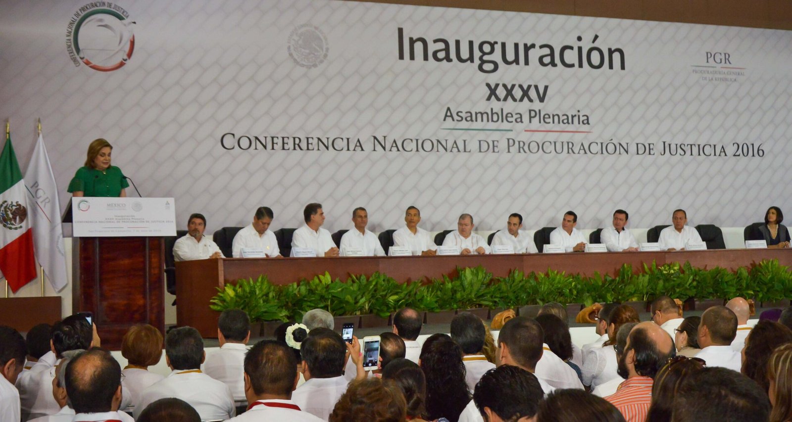 La XXXV Asamblea Plenaria de la Conferencia Nacional de Procuración de Justicia
