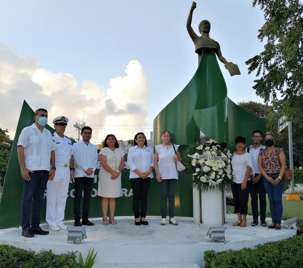 Conmemora gobierno municipal 180 aniversario luctuoso de Leona Vicario