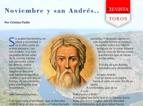 Noviembre y san Andrés...