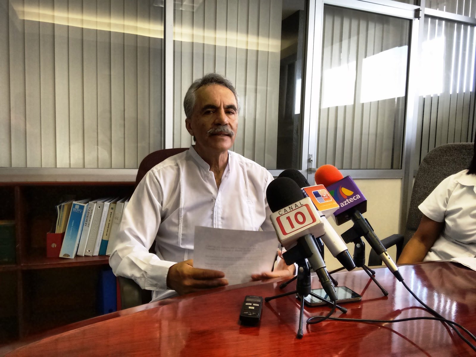 El incidente en el aeropuerto
