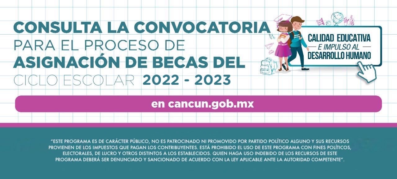 Inicia en BJ entrega de solicitudes para becas municipales