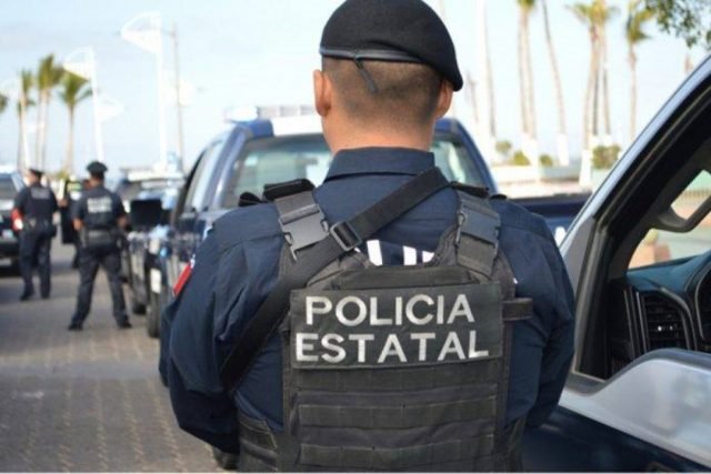 Policías en paro