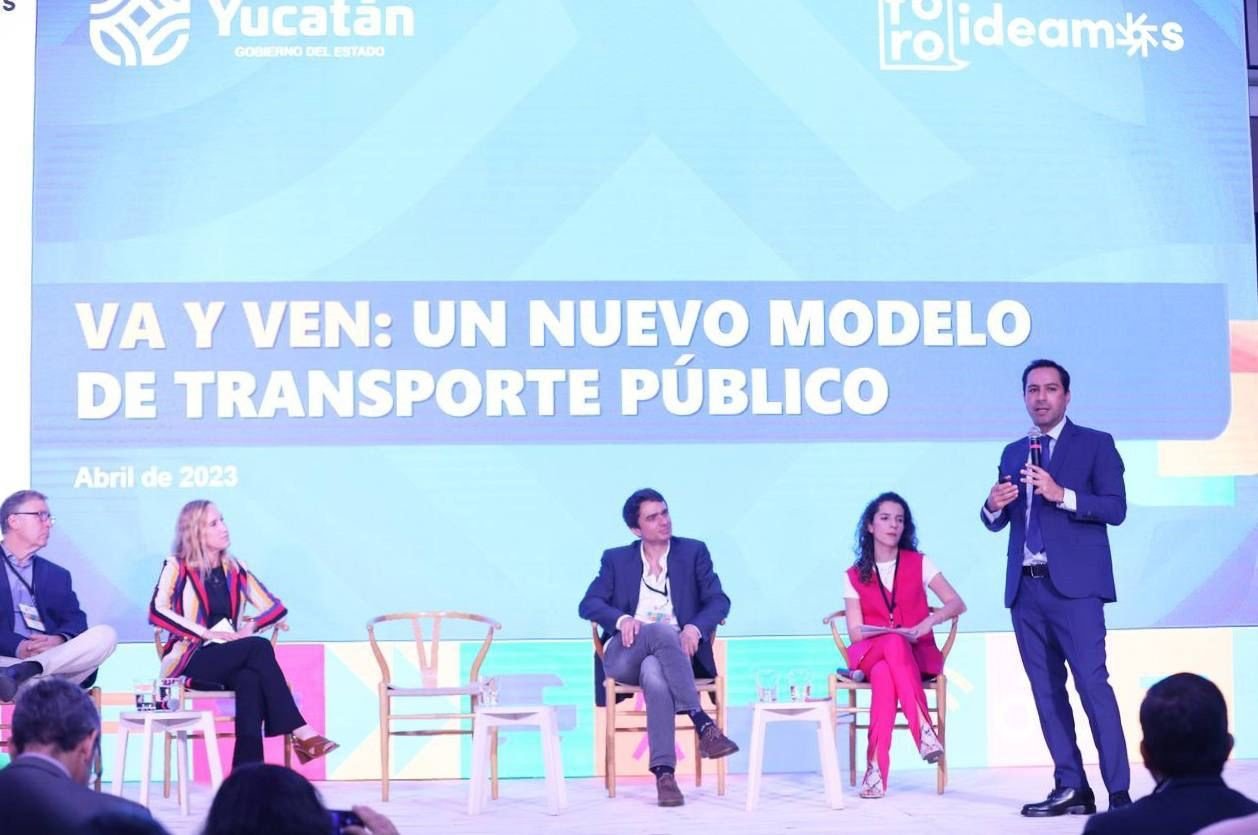 Presenta el Gobernador Mauricio Vila cómo se está transformando  el transporte público en Yucatán