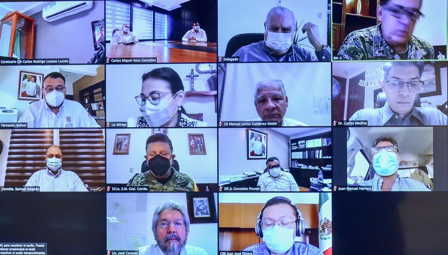 El mandatario estatal reiteró el llamado a seguir las recomendaciones de la Secretaría de Salud para evitar y reducir contagios.