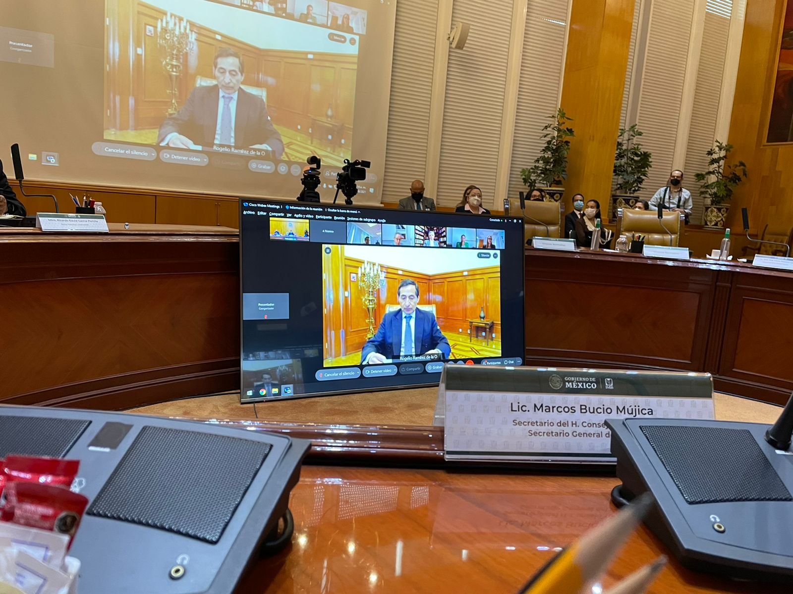 H. Consejo Técnico del IMSS da bienvenida al secretario de Hacienda  como consejero propietario por el Ejecutivo federal
