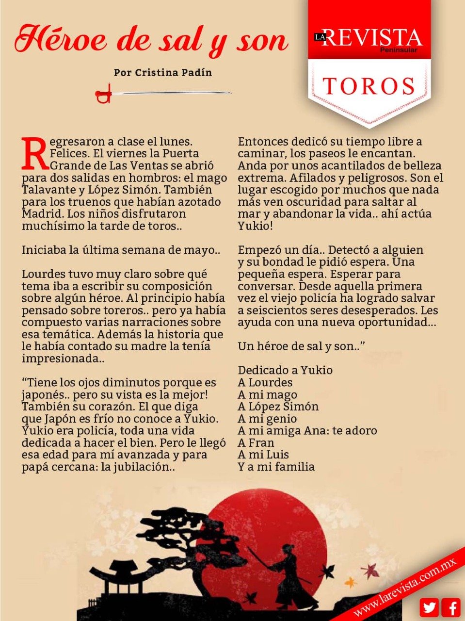 Héroe de sal y son.