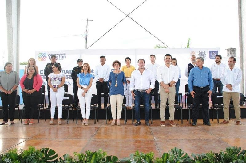 Yucatán emprende acciones integrales de prevención de delitos, a través de Comunidades Construyendo Paz