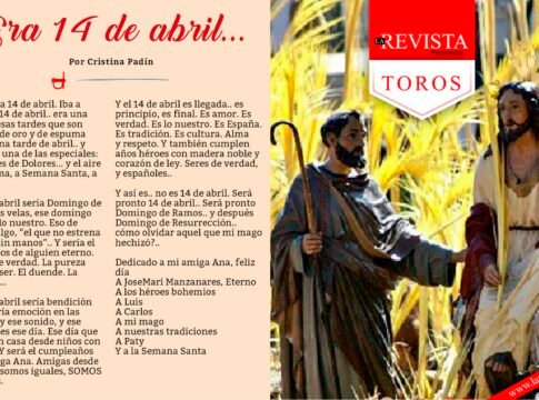 Era 14 de abril...
