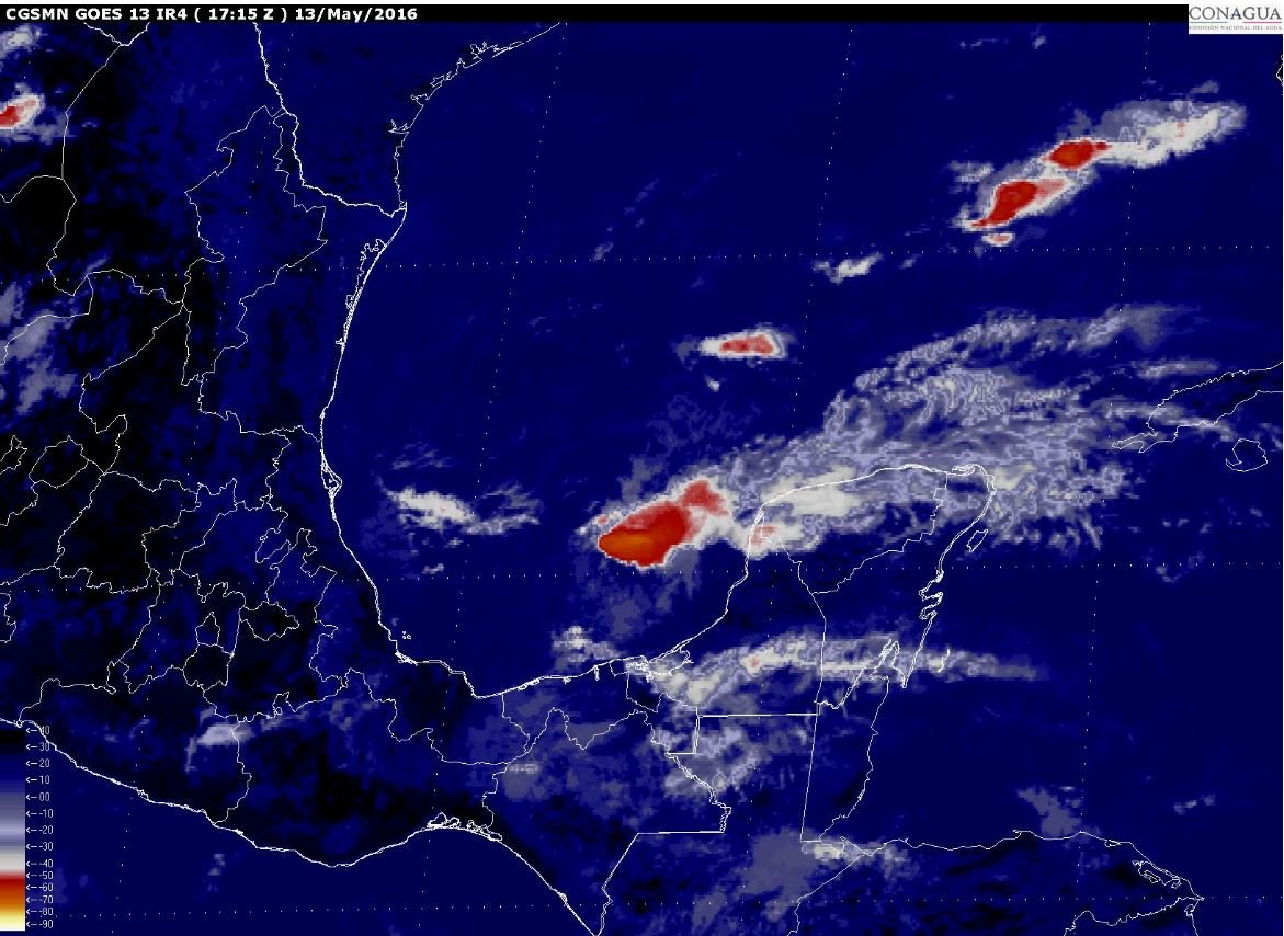 Existe pronóstico de temperaturas calurosas, sin descartar precipitaciones por la tarde
