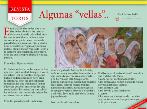 Algunas “vellas”...