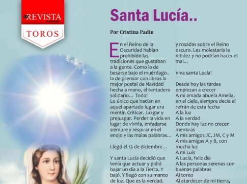 Santa Lucía...