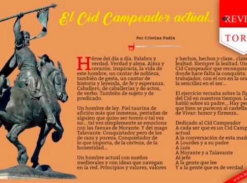 El Cid Campeador actual..
