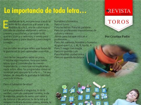 La importancia de toda letra…