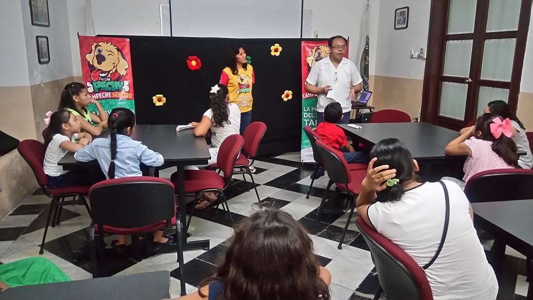 CESP presente obra sobre autocuidado a niños del Curso de Verano de la CODHECAM