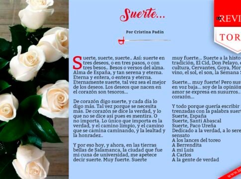 Suerte...