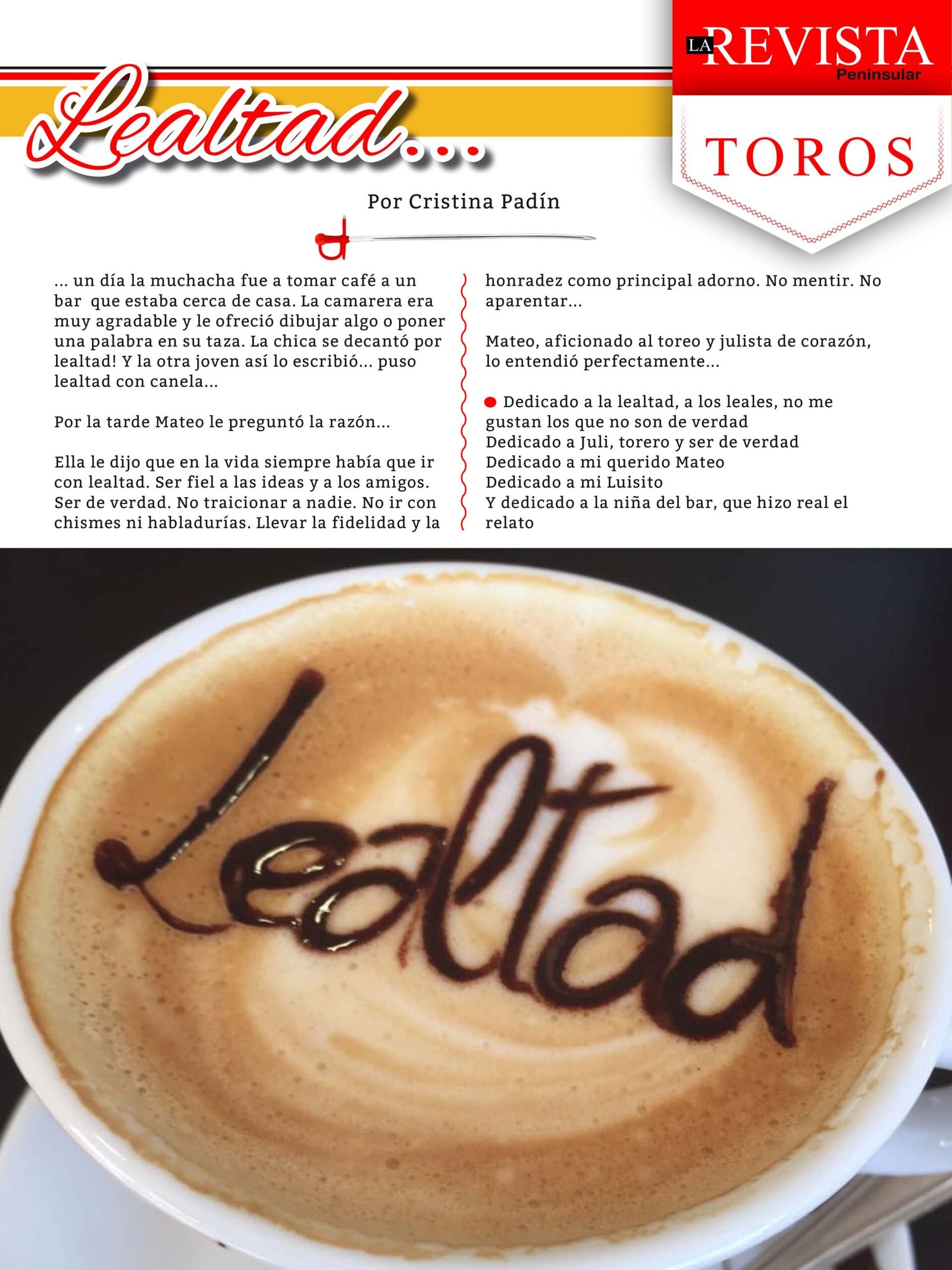 Lealtad...