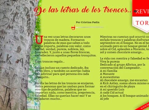 De las letras de los troncos..